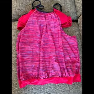 Free Country Blouson Tankini Top